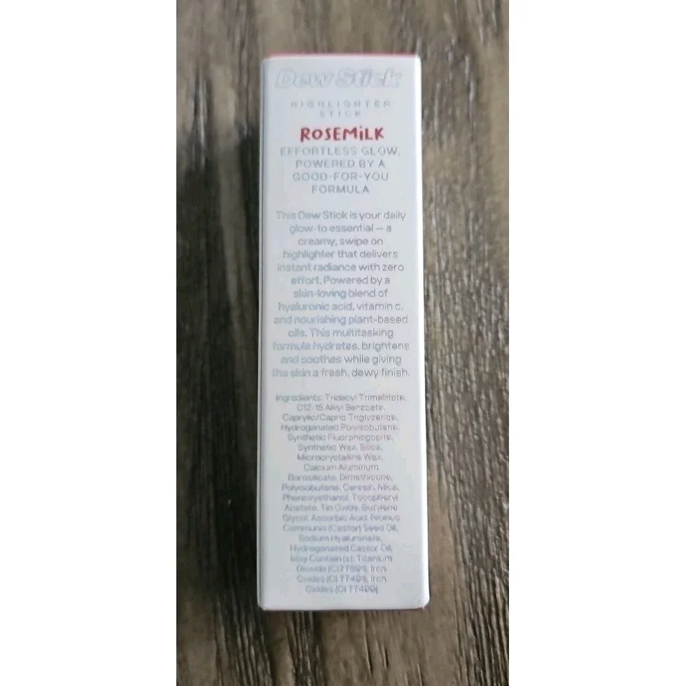 NEW IN BOX TYS BEAUTY Dew Stick Highlighter Stick 0.23 oz/6.5g ROSEMILK
